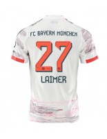 Bayern Munich Konrad Laimer #27 Bortedrakt 2025-26 Korte ermer